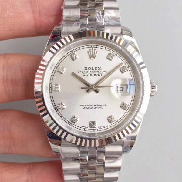 Replica Rolex Datejust II 126334 41MM 2018 EW Stainless Steel Rhodium Dial Swiss 3235