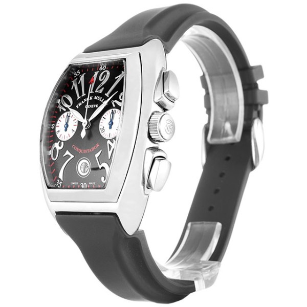 UK Best Black Arabic Dial Franck Muller Replica Conquistador 8005 CC-36 MM