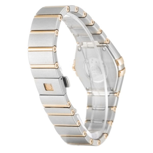 UK Best Mother of Pearl - White Diamon Dial Replica Omega Constellation Small 123.20.27.60.55.001-27 MM