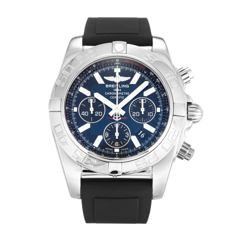 AAA Blue Dial Replica Breitling Chronomat 44 AB0110-43.5 MM