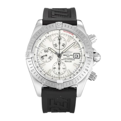 AAA Mother of Pearl - White Baton Dial Replica Breitling Chronomat Evolution A13356-43.7 MM