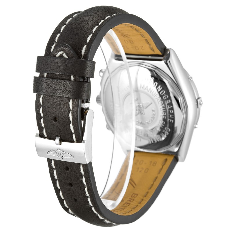 AAA Silver Baton Dial Replica Breitling Chronomat A13350-38 MM