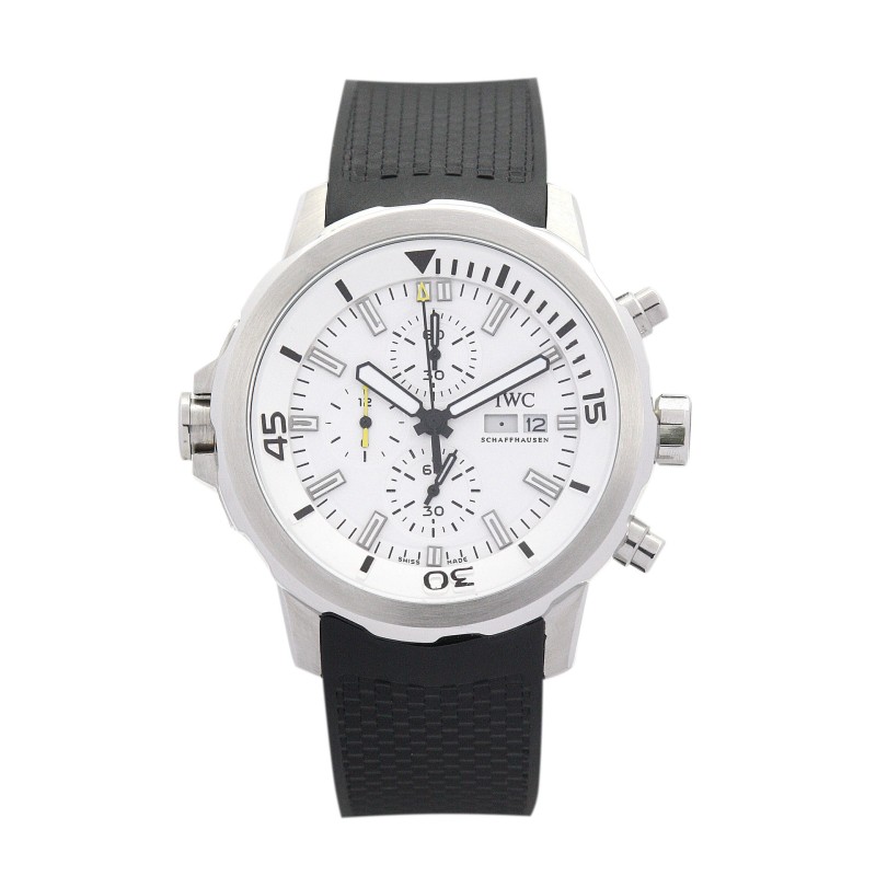 AAA Silver Baton Dial Replica IWC Aquatimer IW376801-46 MM