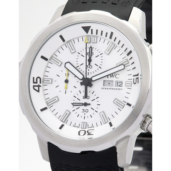 AAA Silver Baton Dial Replica IWC Aquatimer IW376801-46 MM