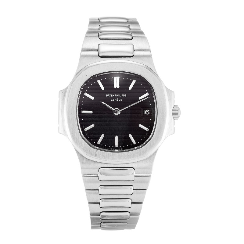 AAA Black Baton DIal Replica Patek Philippe Nautilus 4700/1-26 MM