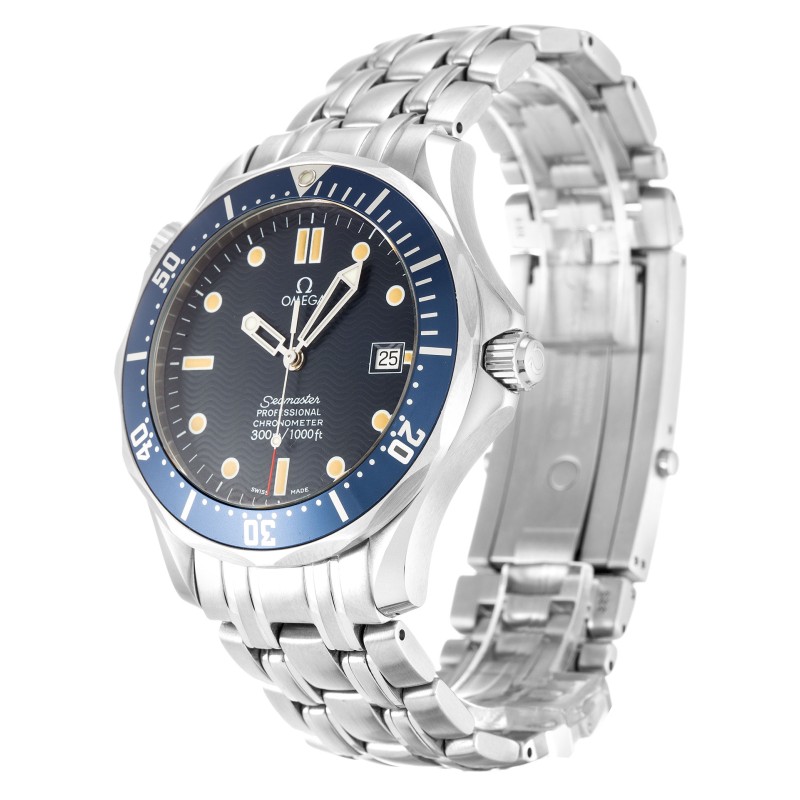 AAA Blue Dial Replica Omega Seamaster 300m 2531.80.00-41 MM