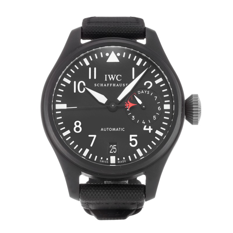 AAA Black Arabic Dial Replica IWC Big Pilots IW501901-48 MM