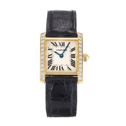 AAA White Roman Numeral Dial Replica Cartier Tank Francaise WE100131-22 MM
