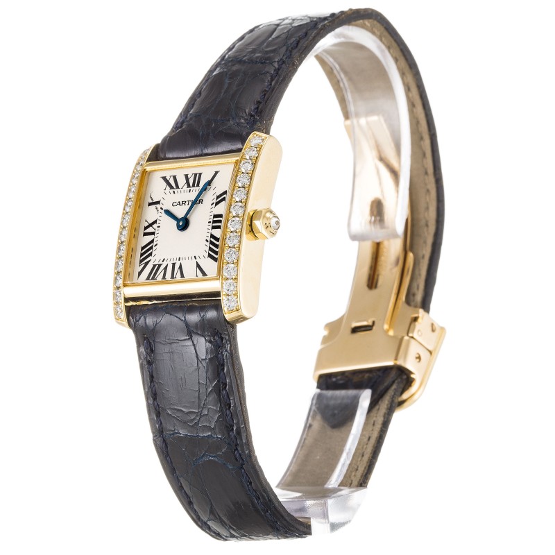 AAA White Roman Numeral Dial Replica Cartier Tank Francaise WE100131-22 MM
