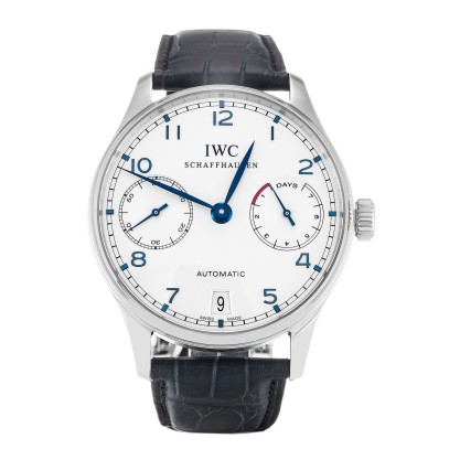 AAA Silver Arabic Dial Replica IWC Portuguese Automatic IW500107-42.3 MM