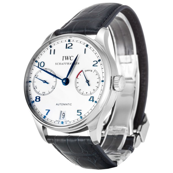 AAA Silver Arabic Dial Replica IWC Portuguese Automatic IW500107-42.3 MM