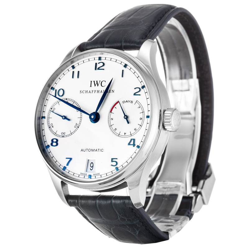 AAA Silver Arabic Dial Replica IWC Portuguese Automatic IW500107-42.3 MM