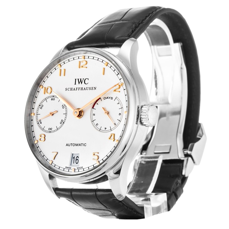 AAA White Arabic Dial Replica IWC Portuguese Automatic IW500114-42.3 MM