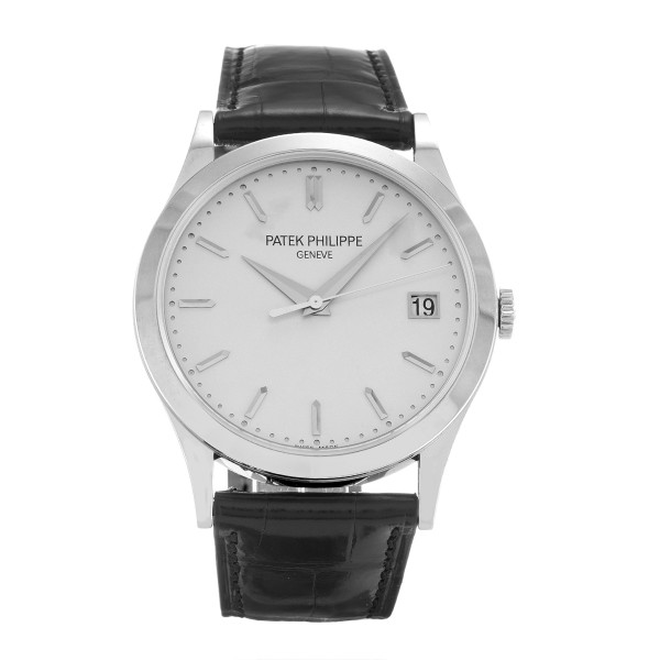 AAA Silver Baton Dial Replica Patek Philippe Calatrava 5296G-38 MM