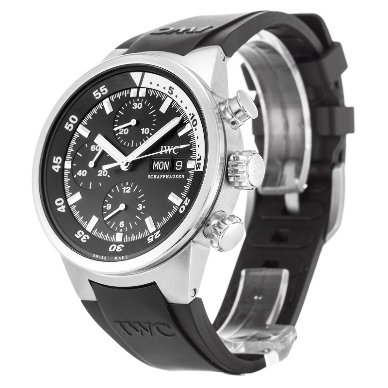 AAA Black Baton Dial Replica IWC Aquatimer IW371933-42 MM