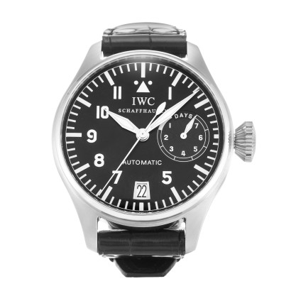 AAA Black Arabic Dial Men 46 MM Replica IWC Big Pilots IW500201-46 MM