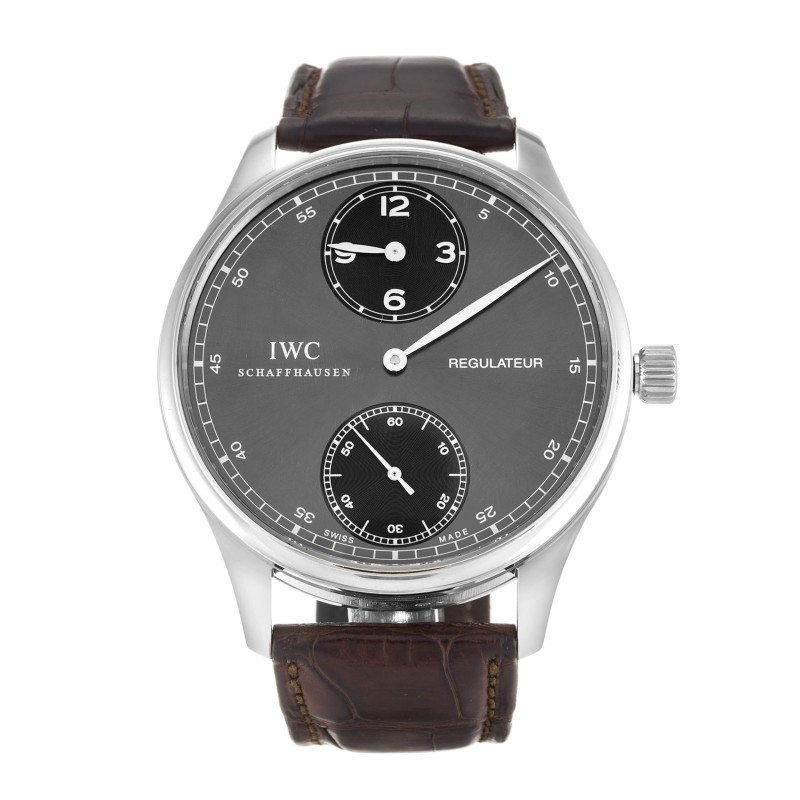 AAA Silver Dial Replica IWC Portuguese Manual IW544404-43.1 MM