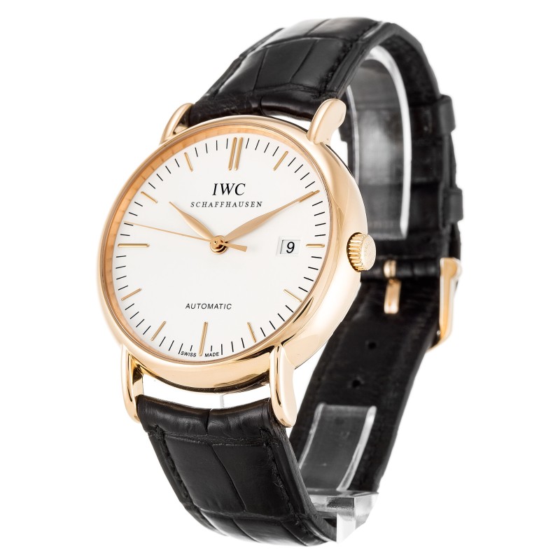 AAA White Baton Dial Replica IWC Portofino Automatic IW356302-39 MM