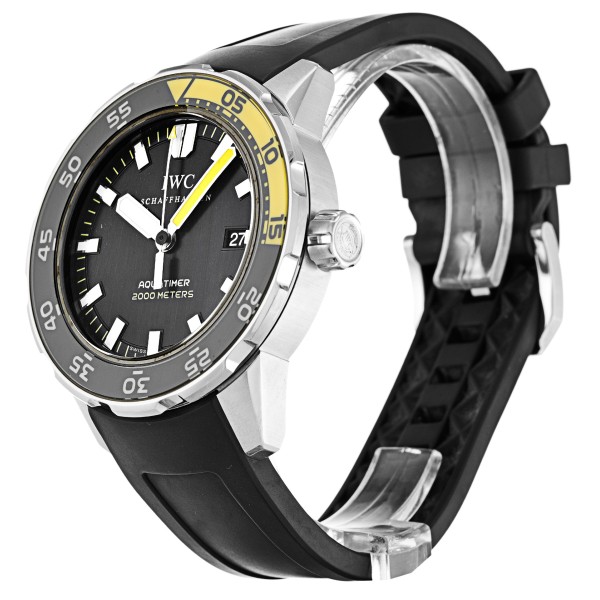 AAA Black Baton Dial Replica IWC Aquatimer IW356802-44 MM