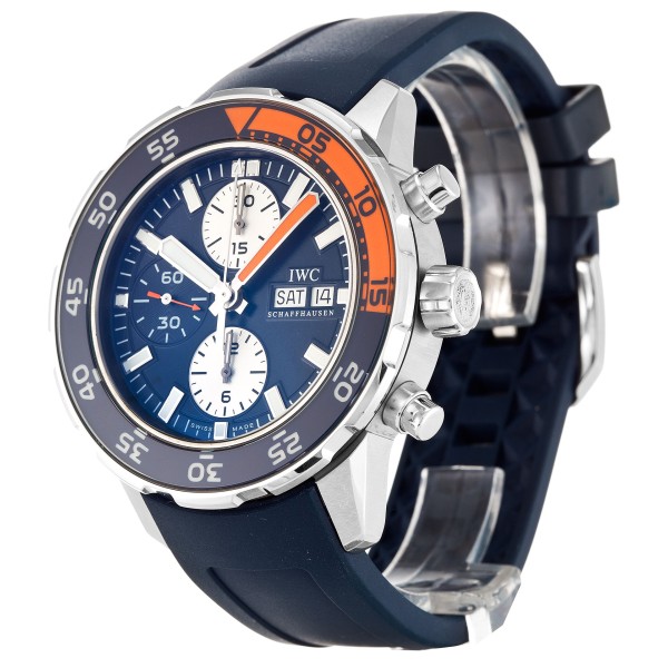 AAA Blue Dial Replica IWC Aquatimer IW376704-44 MM