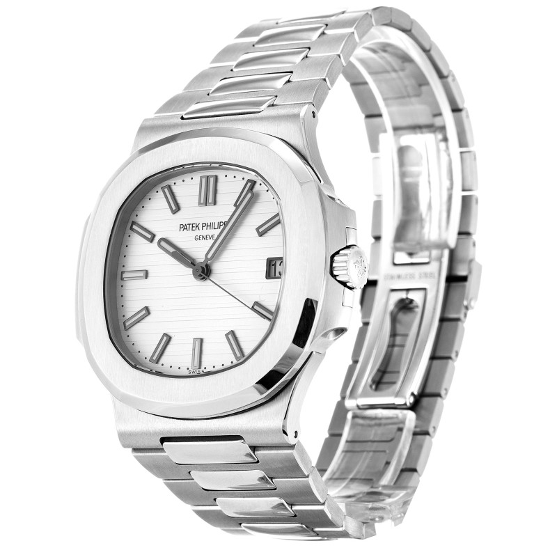 AAA White Baton Dial Replica Patek Philippe Nautilus 5711/1A-40 MM