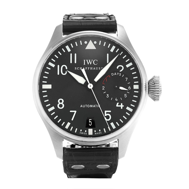 AAA Black Arabic Dial Replica IWC Big Pilots IW500401-46 MM