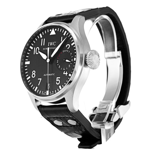 AAA Black Arabic Dial Replica IWC Big Pilots IW500401-46 MM