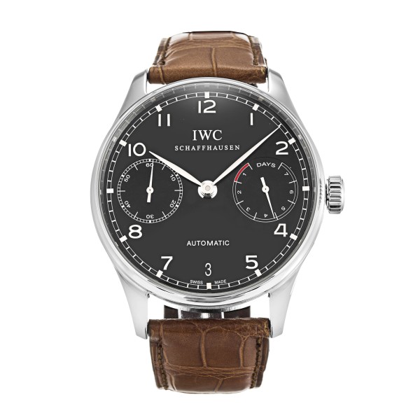 AAA Black Arabic Dial Replica IWC Portuguese Automatic IW500109-42.3 MM