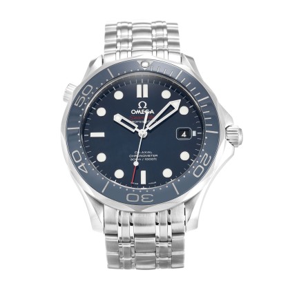 AAA Blue Dial Replica Omega Seamaster 300m Co-Axial 212.30.41.20.03.001-41 MM