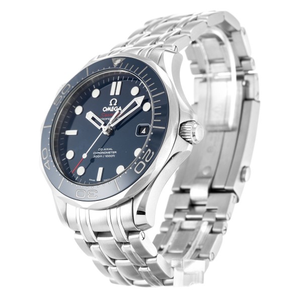 AAA Blue Dial Replica Omega Seamaster 300m Co-Axial 212.30.41.20.03.001-41 MM