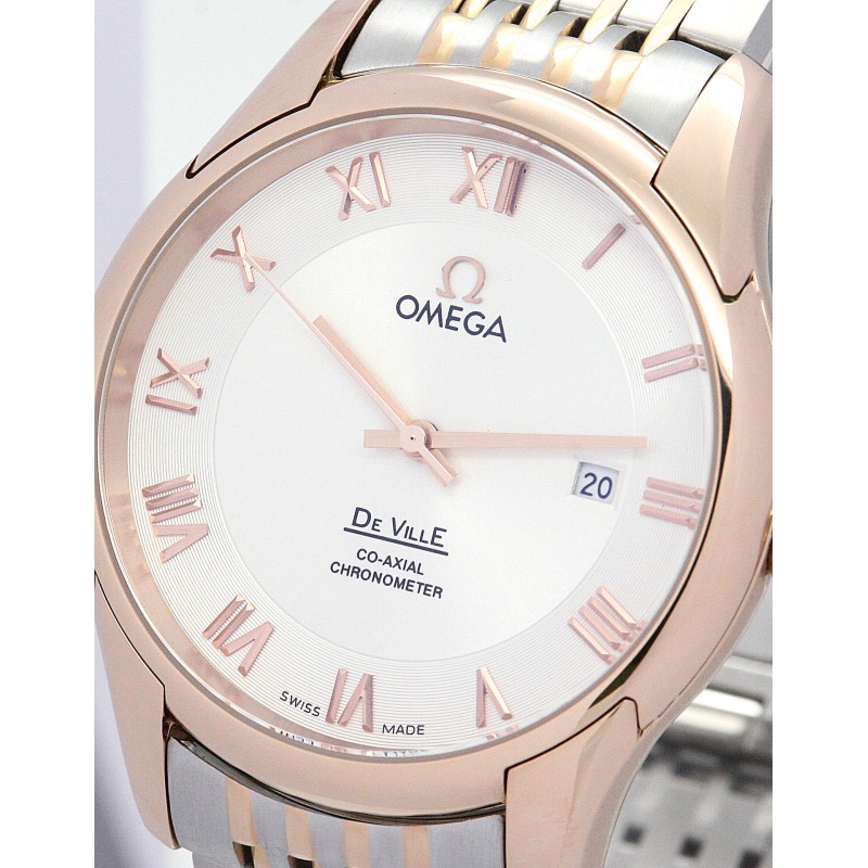 AAA Silver Dial Replica Omega De Ville Hour Vision-41 MM