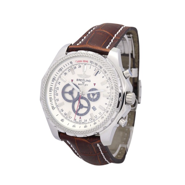 AAA White Dial Replica Breitling Bentley GT A13362-44.8 MM