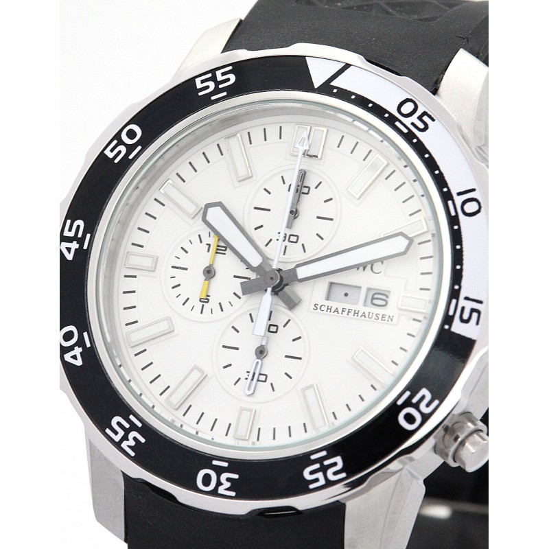 AAA White Dial Replica IWC Aquatimer IW376801-46 MM