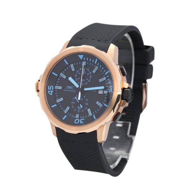 AAA Black and Blue Dial Replica IWC Aquatimer IW329001-42 MM