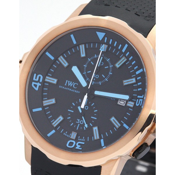 AAA Black and Blue Dial Replica IWC Aquatimer IW329001-42 MM