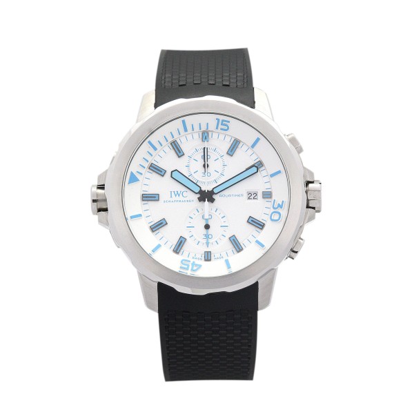 AAA White and Blue Dial Replica IWC Aquatimer IW329003-42 MM