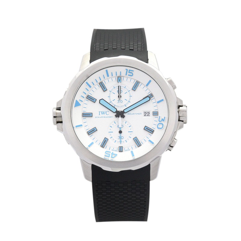 AAA White and Blue Dial Replica IWC Aquatimer IW329003-42 MM