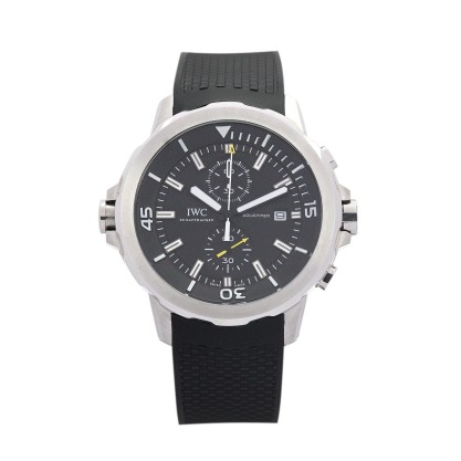 AAA Black Dial Replica IWC Aquatimer IW376801-46 MM