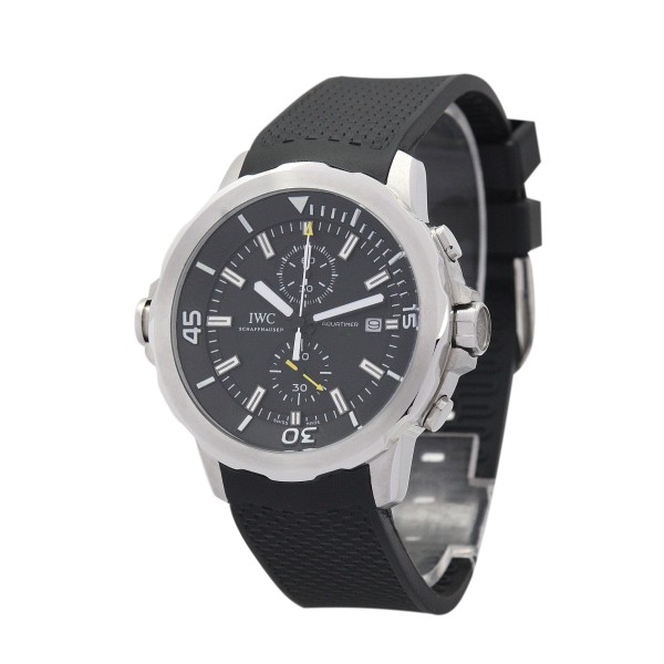 AAA Black Dial Replica IWC Aquatimer IW376801-46 MM