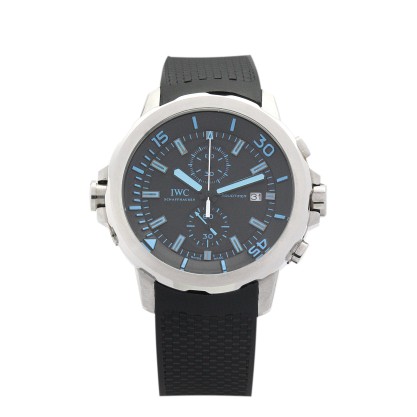 AAA Black and Blue Dial Replica IWC Aquatimer IW329003-42 MM