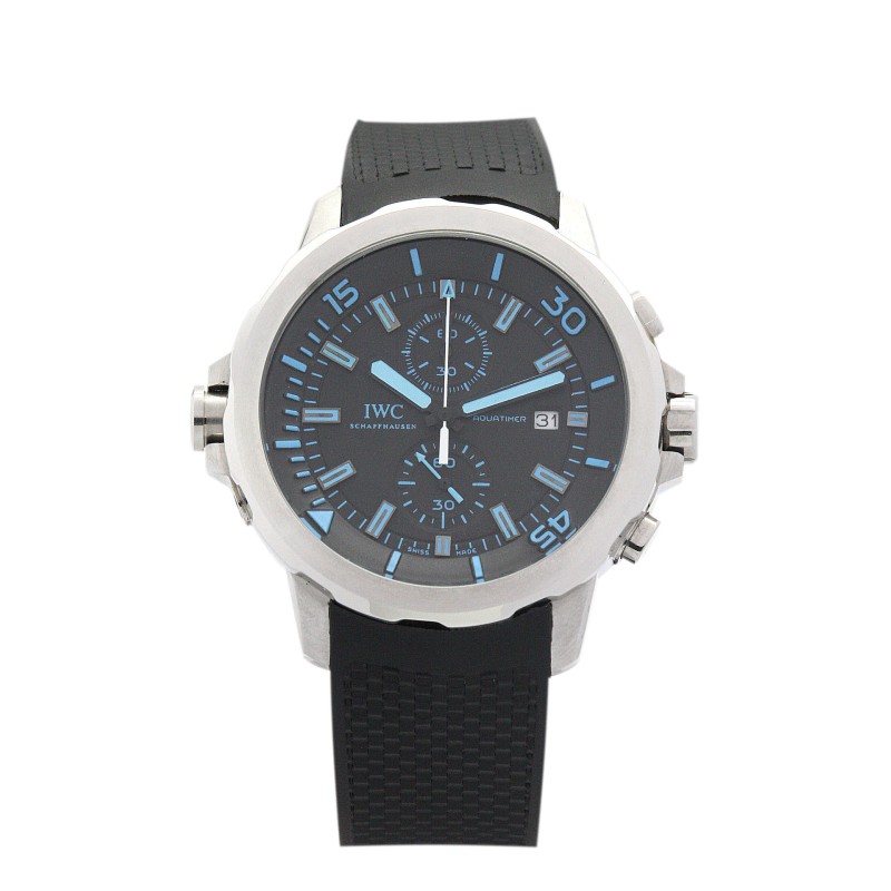 AAA Black and Blue Dial Replica IWC Aquatimer IW329003-42 MM