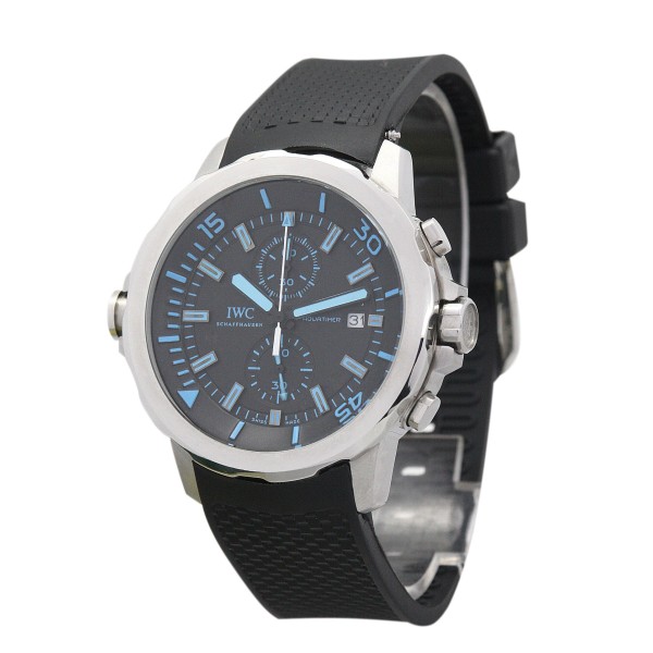 AAA Black and Blue Dial Replica IWC Aquatimer IW329003-42 MM