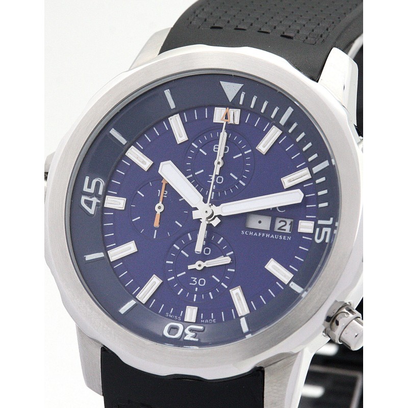 AAA Blue Dial Replica IWC Aquatimer IW329003-42 MM