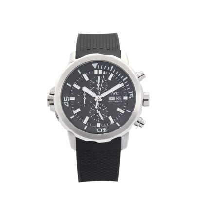 AAA Black Dial Replica IWC Aquatimer IW376801-46 MM