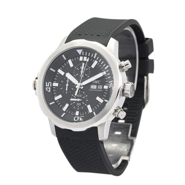 AAA Black Dial Replica IWC Aquatimer IW376801-46 MM