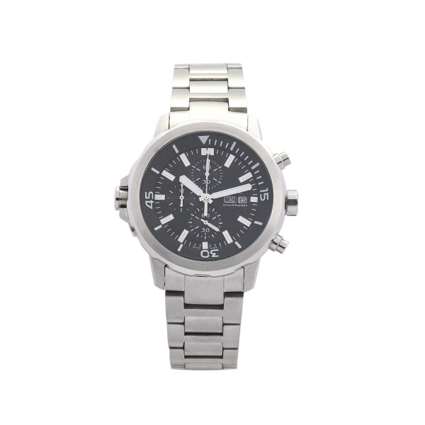 AAA Black Dial Replica IWC Aquatimer IW376801-46 MM