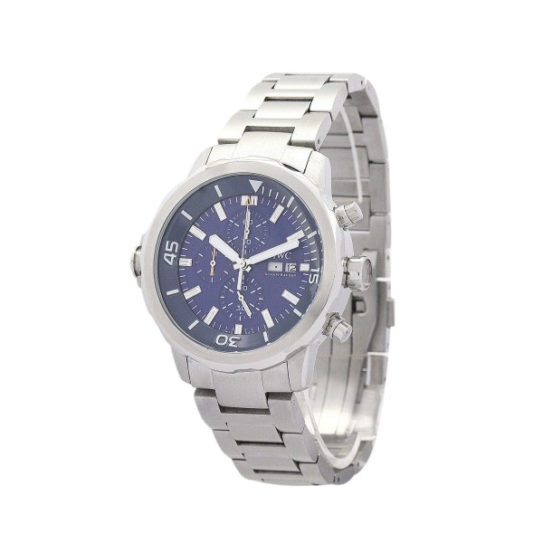 AAA Blue Dial Replica IWC Aquatimer IW376801-46 MM