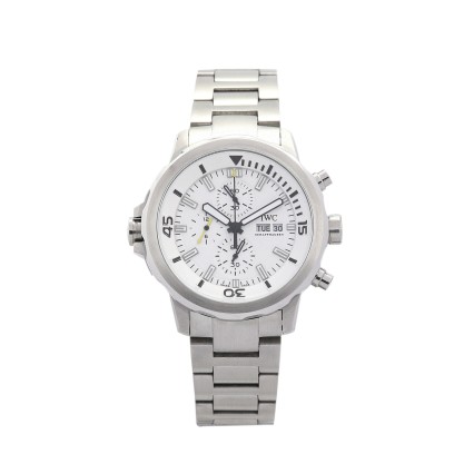 AAA White Dial Replica IWC Aquatimer IW376801-46 MM