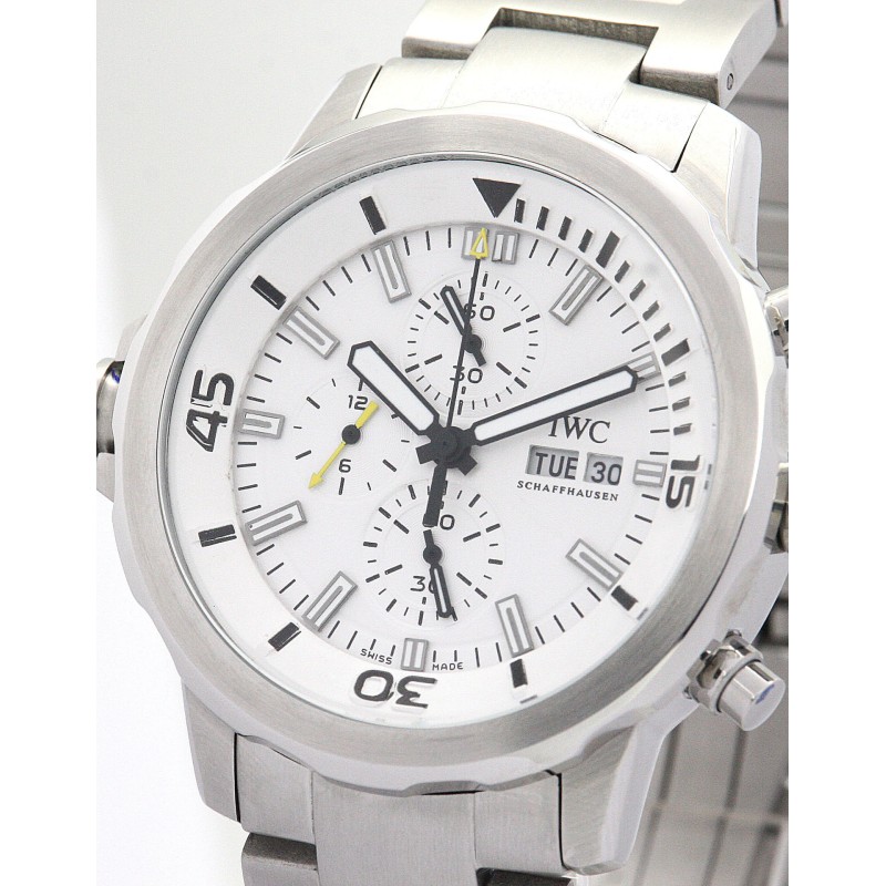 AAA White Dial Replica IWC Aquatimer IW376801-46 MM