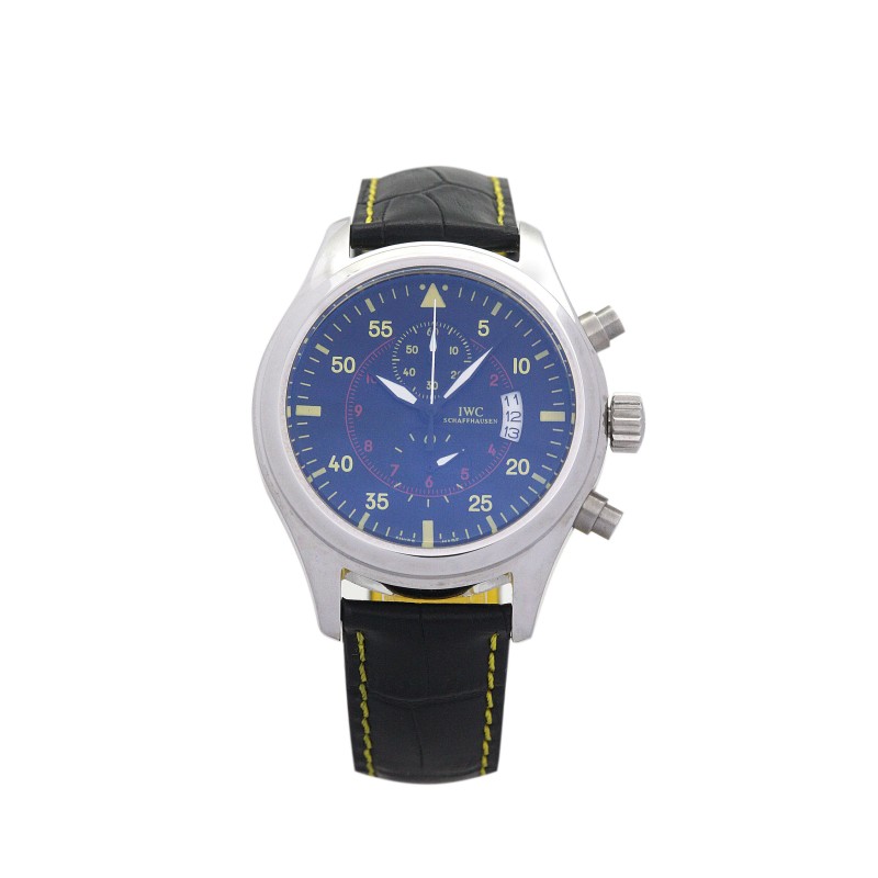 UK Best Blue Dial Replica IWC Spitfire IW387802-43 MM